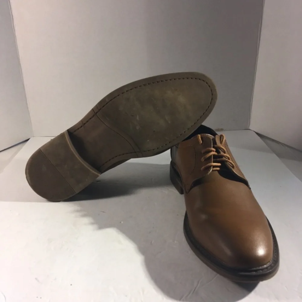 Joseph Abboud “Greyson” Brown Leather Oxford Shoe